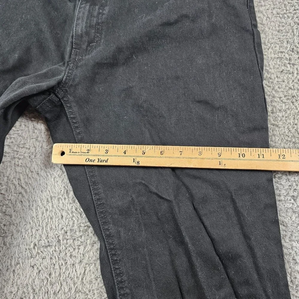 Levis 541 Jeans Mens 37x29 Black Athletic Straight Stretch Casual